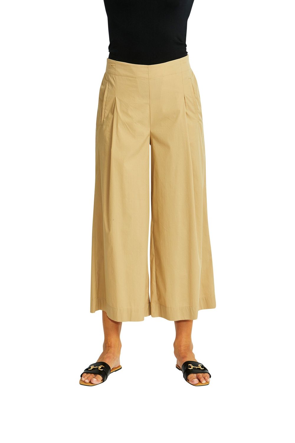 Ping Pong Riley Wide Leg Pant Caramel