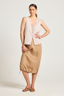 Yarra Trail Willow Skirt Toffee