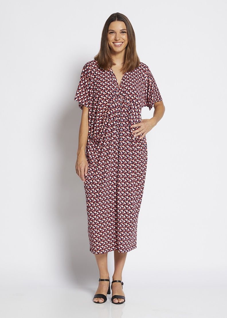 Philosophy Jagger Kaftan Dress Graphic