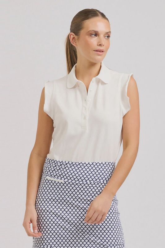 Club Flutter Polo White