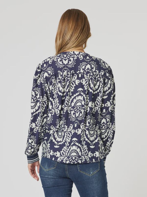Threadz Emily Print Top