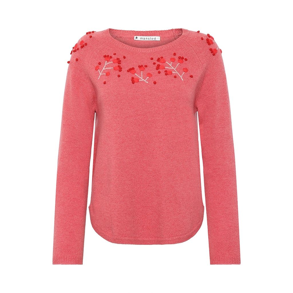 Mansted Vicki Lambswool Coral