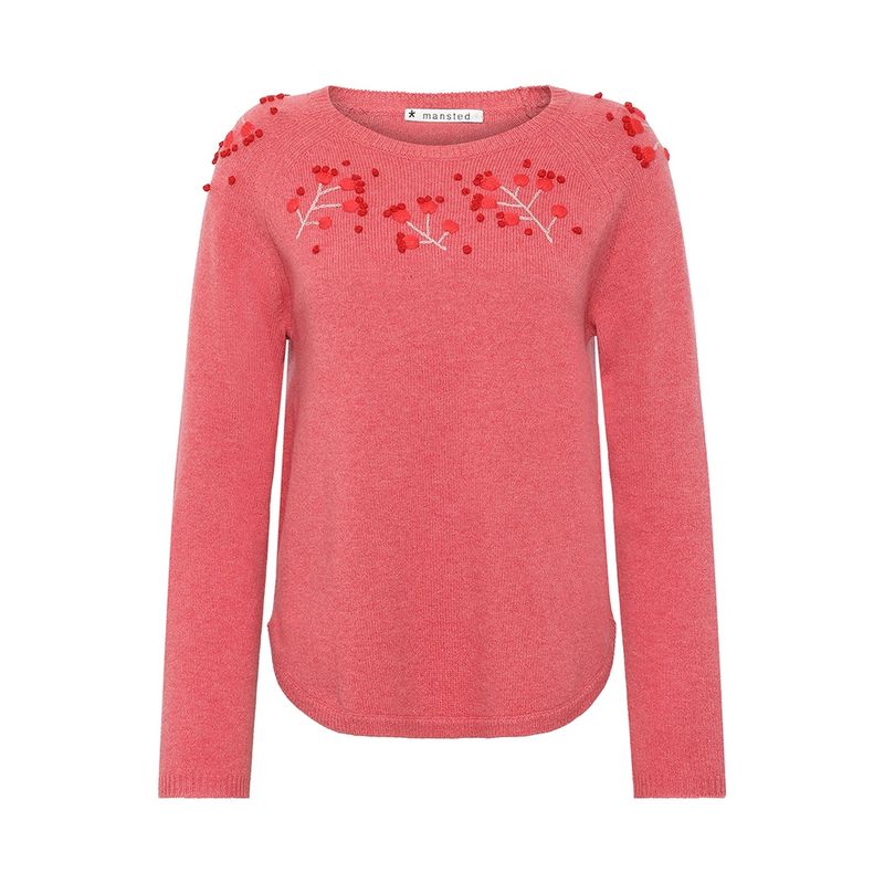 Mansted Vicki Lambswool Coral