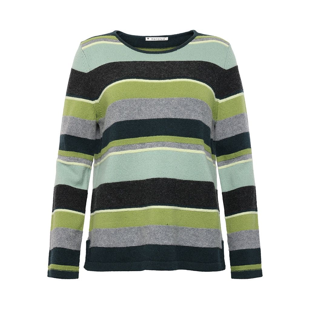 Mansted Fabia Lambswool Jumper Dark Petrol