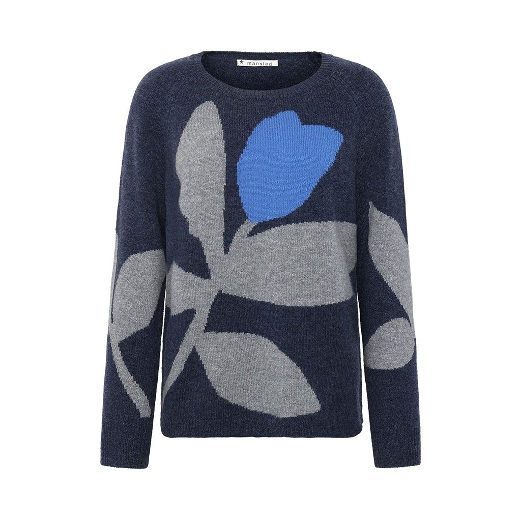 Mansted Felicia Lambswool Soft Blue Jumper