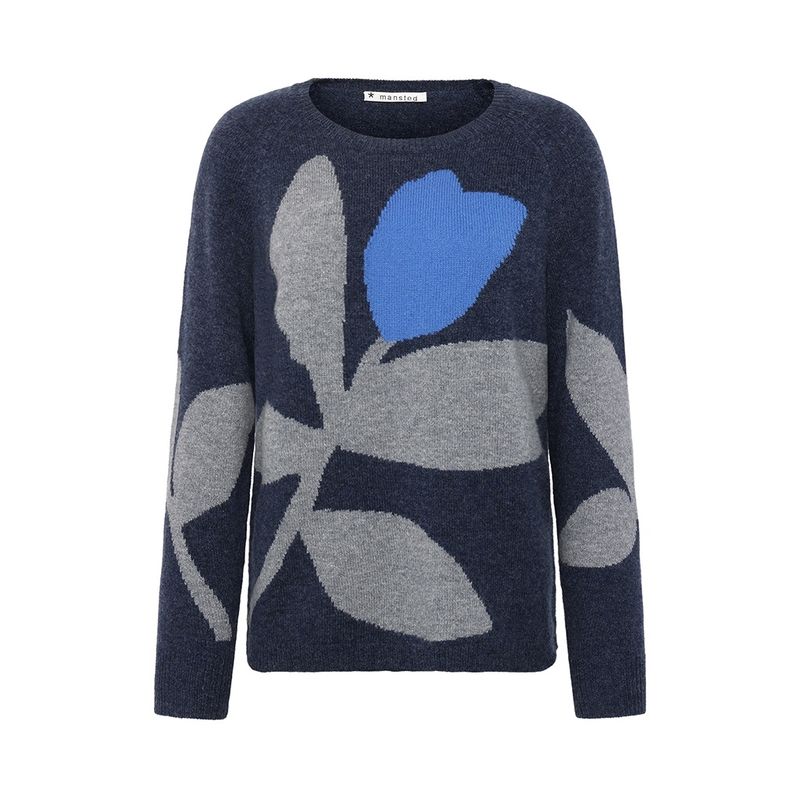 Mansted Felicia Lambswool Soft Blue Jumper