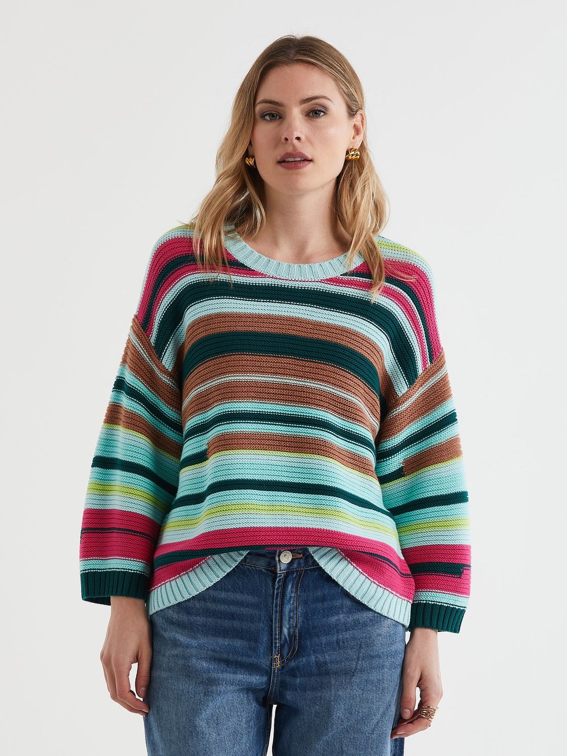 LD + Co Multi Stripe Jumper Bermuda