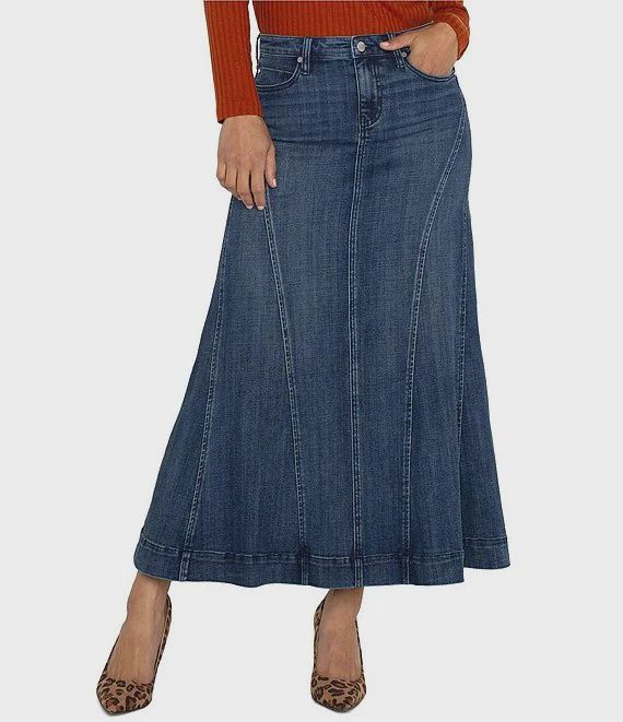 Liverpool Mermaid Maxi Skirt Woodward