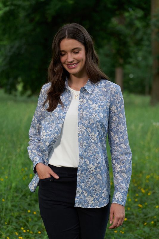 Foil All Class Shirt Tranquil Blooms