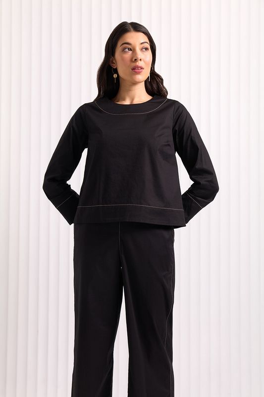 Foil Awesome Top Black