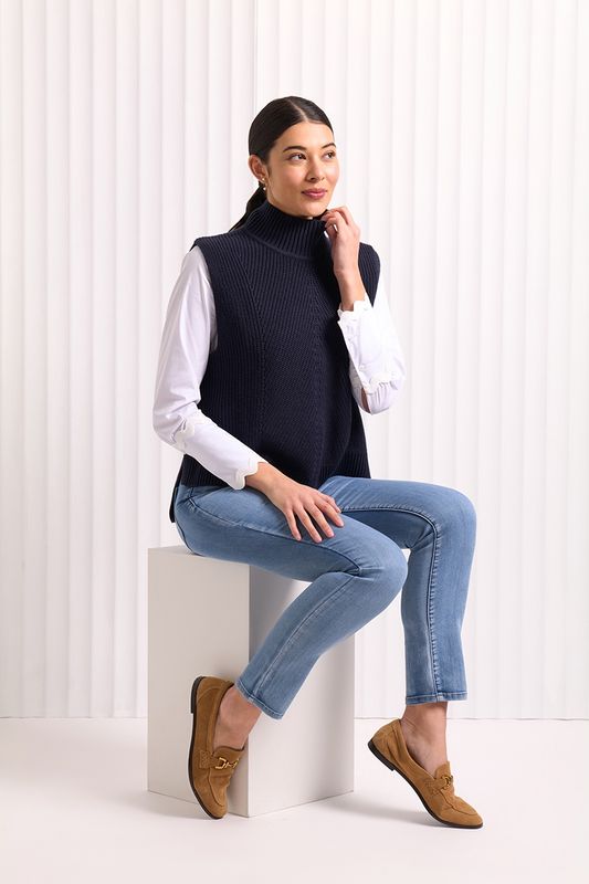 Foil Lou Lou Skinny Jean Blue Wash