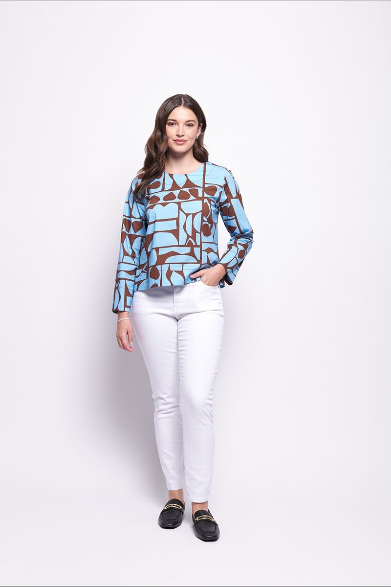 Foil Awesome Top In Awe