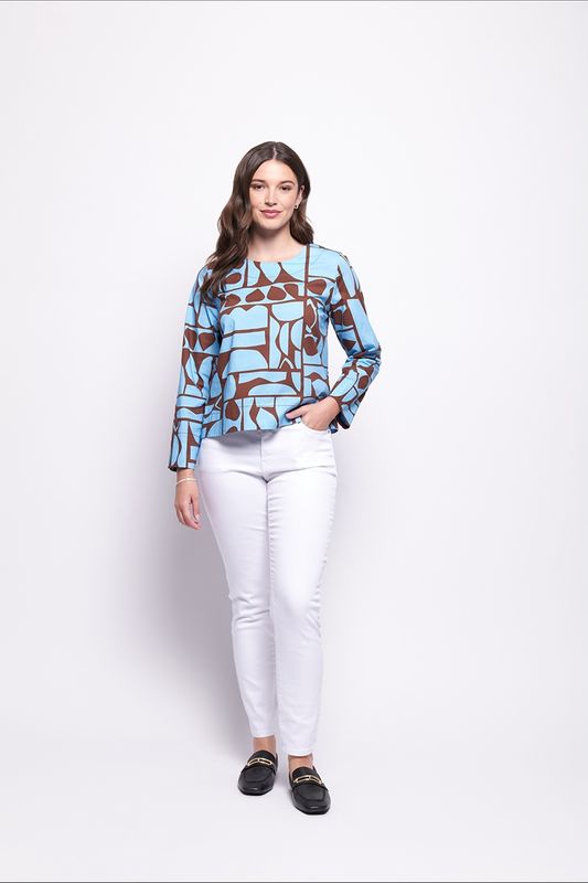 Foil Awesome Top In Awe