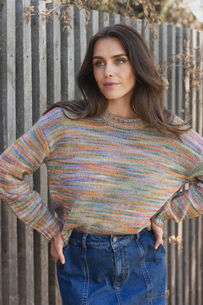 Jump Multi Colour Pullover Dusk