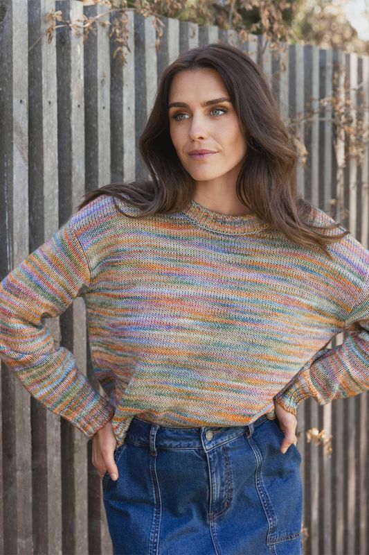 Jump Multi Colour Pullover Dusk