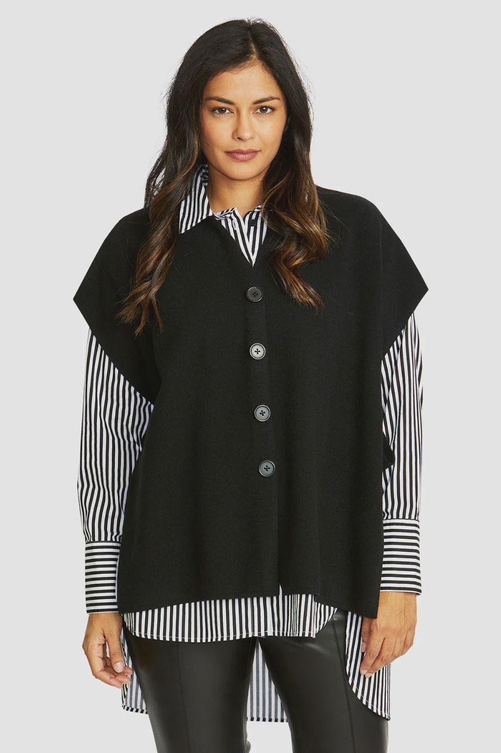 Ping Pong Caterina Vest Black