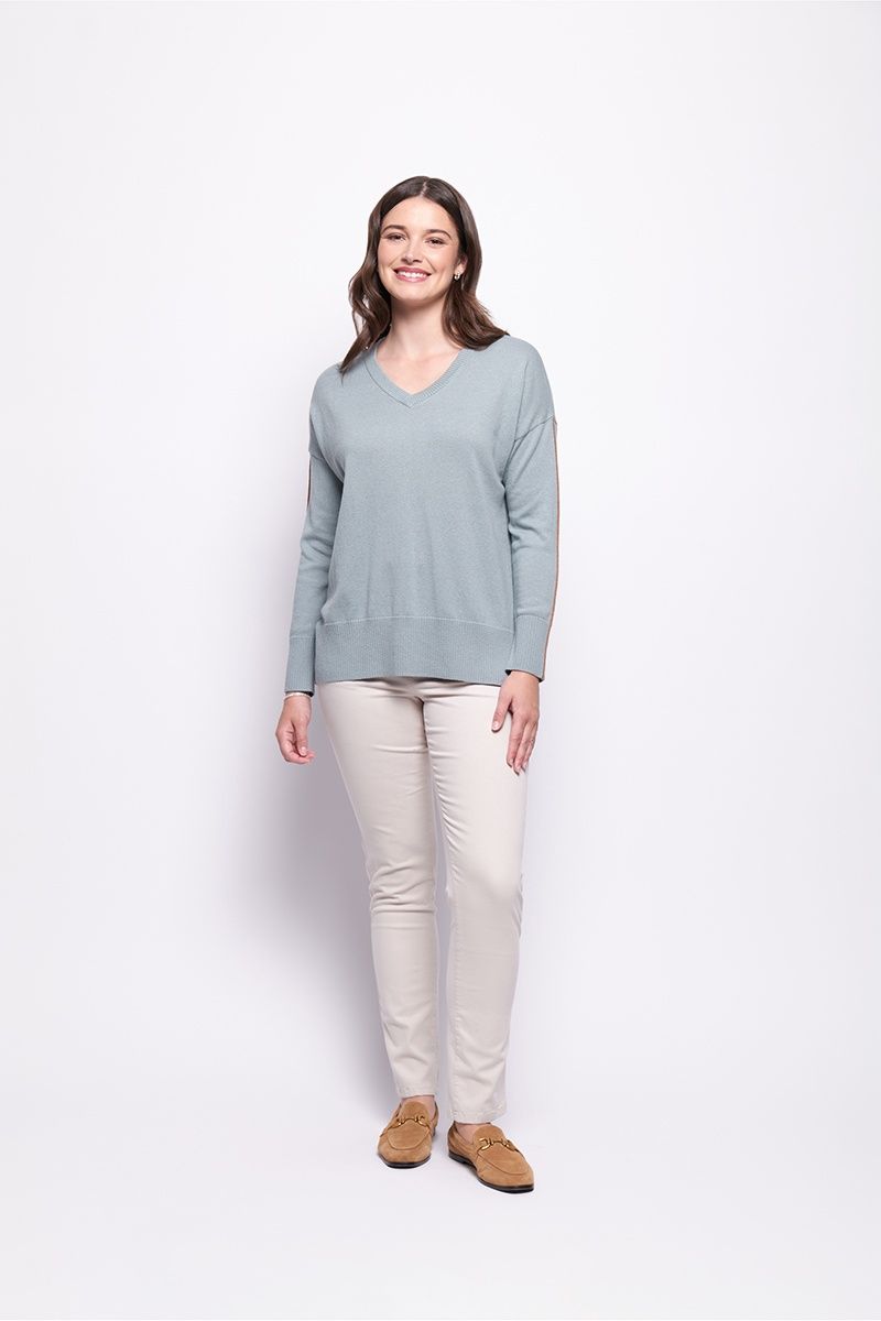 Foil Holey Moley Trouser Chalk