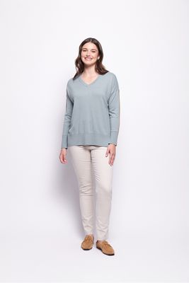 Foil Holey Moley Trouser Chalk