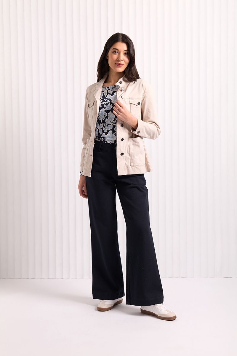 Foil Spy this Jacket Chalk
