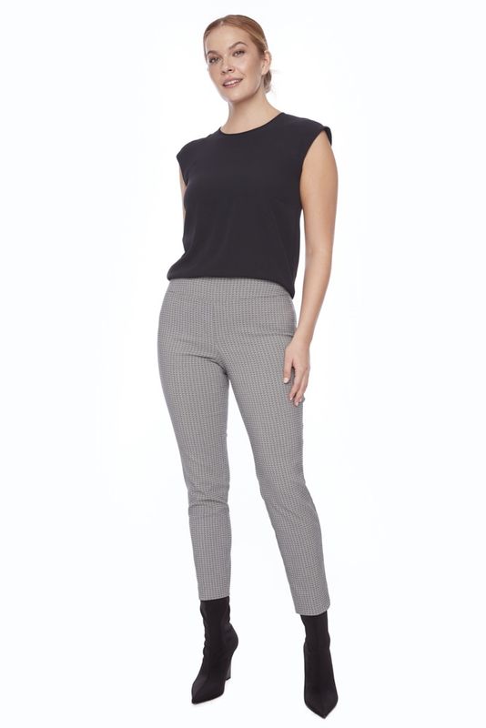 UP! Prism Petal Slit Techno Ankle Pant