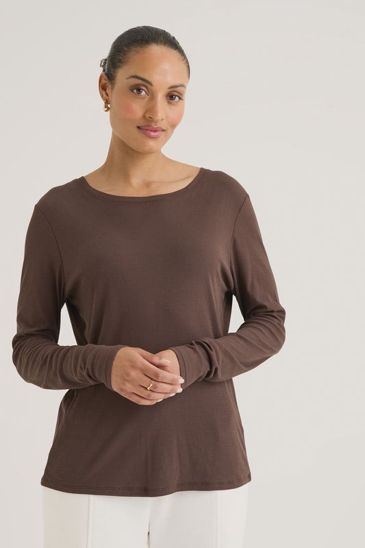 Yarra Trail Ice Layer Tee Cacao