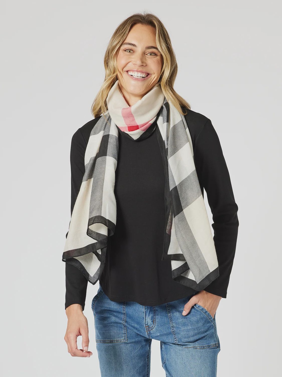 Gordon Smith London Scarf Black Multi