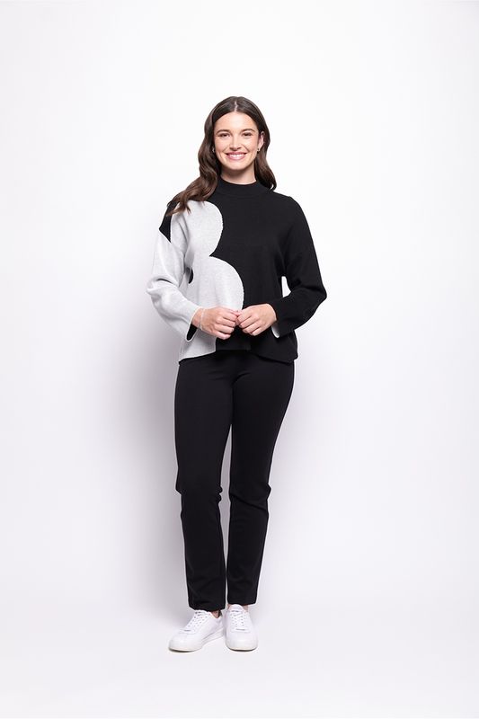 Foil Pic of the Bunch Trouser Black