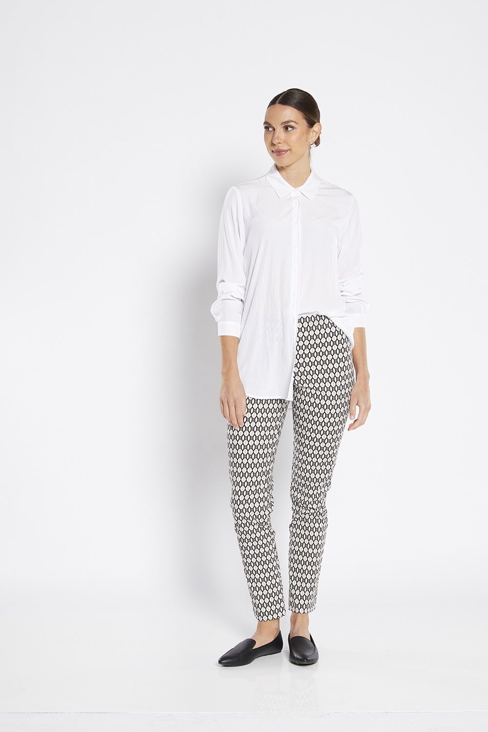 Philosophy Print Pant Jewels Stone