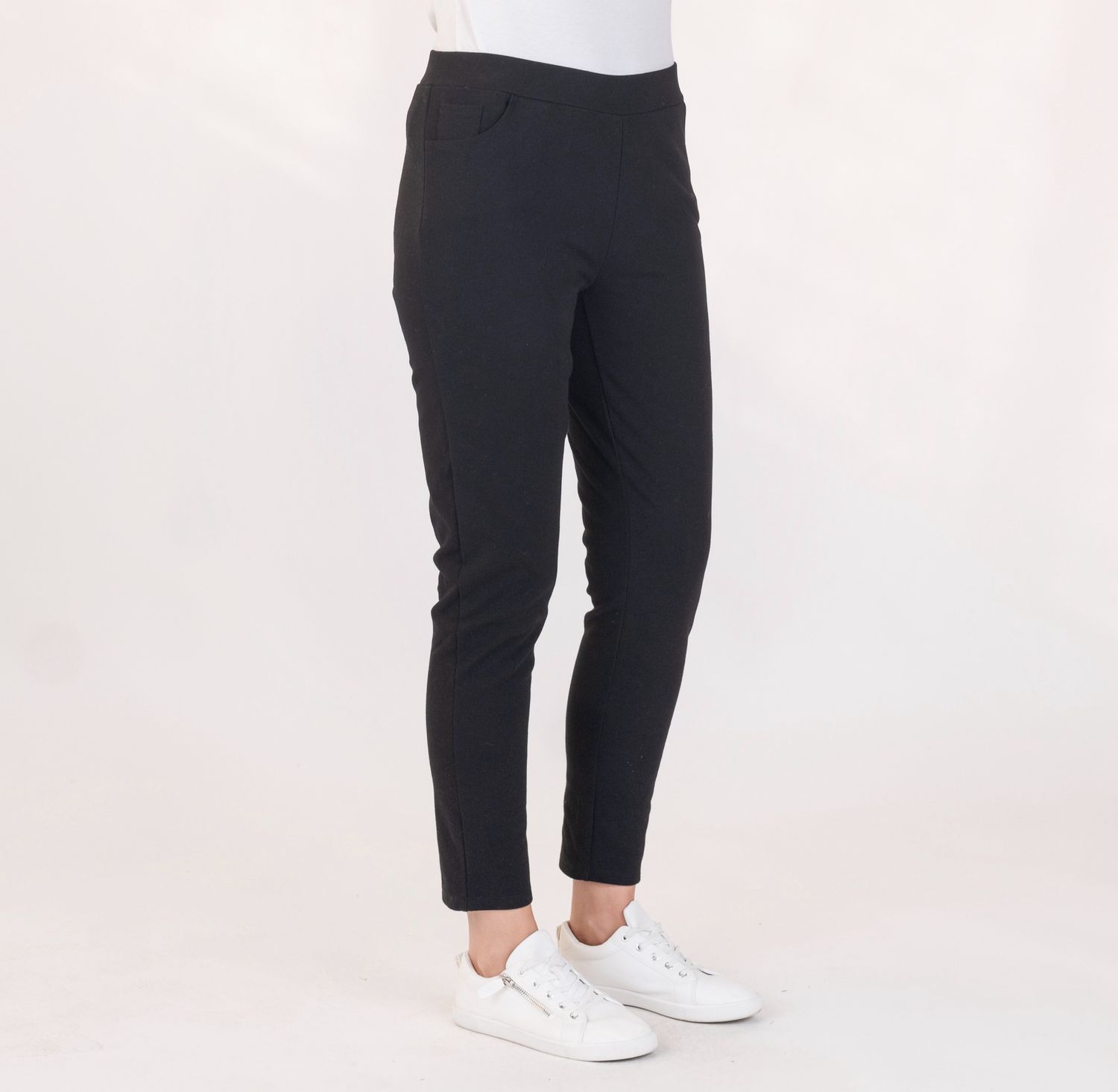 Renoma Brushed Leisure Pant Black