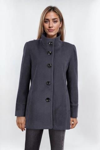 Sabena Funnel Neck Jacket Slate