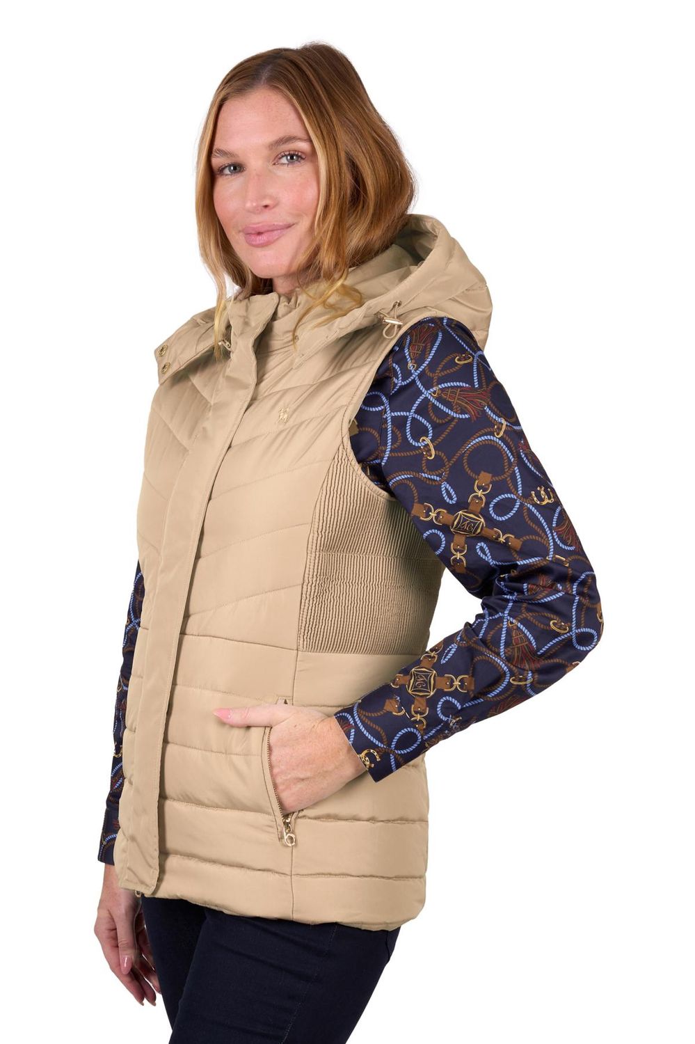 Thomas Cook Mayfield Vest Tan