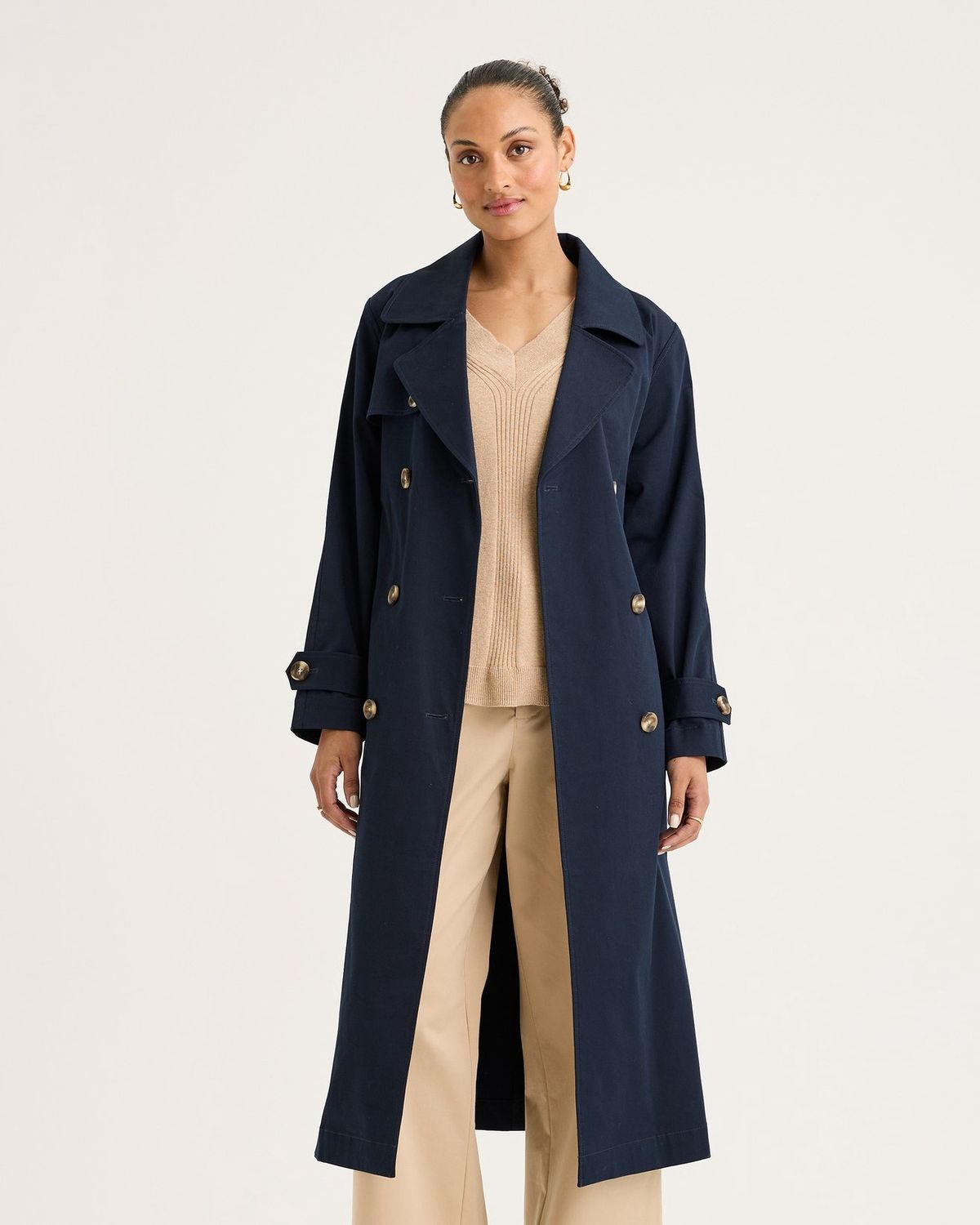 Yarra Trail Masonry Trench Navy