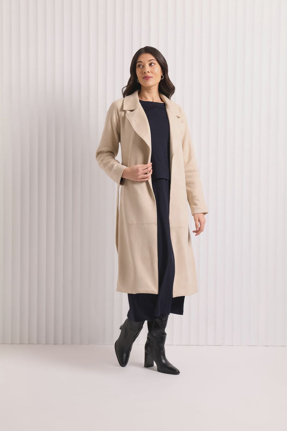 Foil Faux Sure Trench Chalk