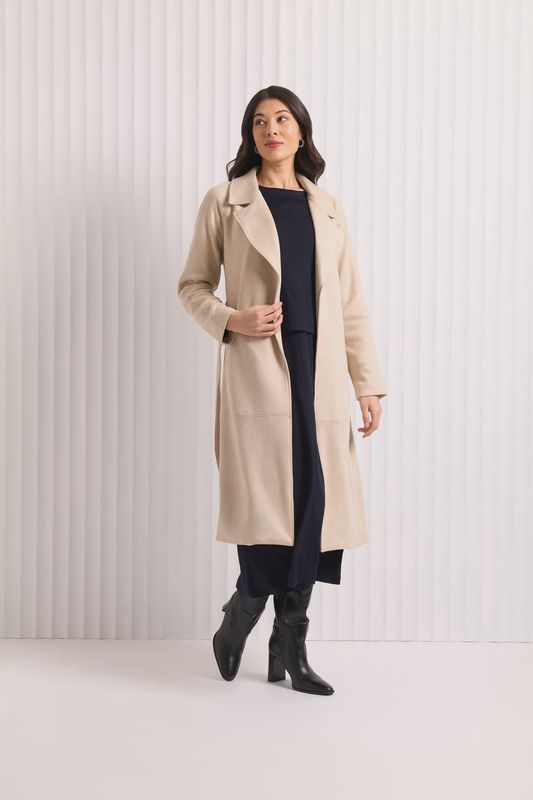 Foil Faux Sure Trench Chalk