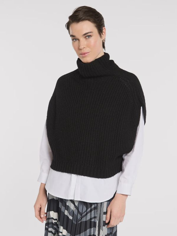 Marco Polo Chunky Knit Pull Over Black