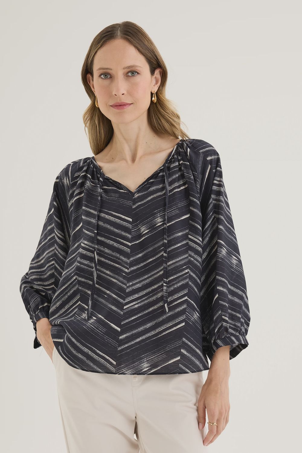 Yarra Trail Fleeting Print Top