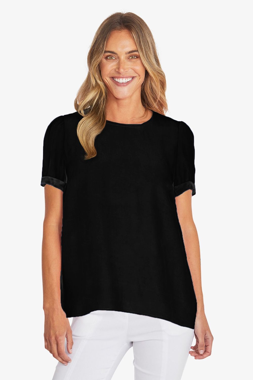 Ping Pong Kira Slinky Top Black