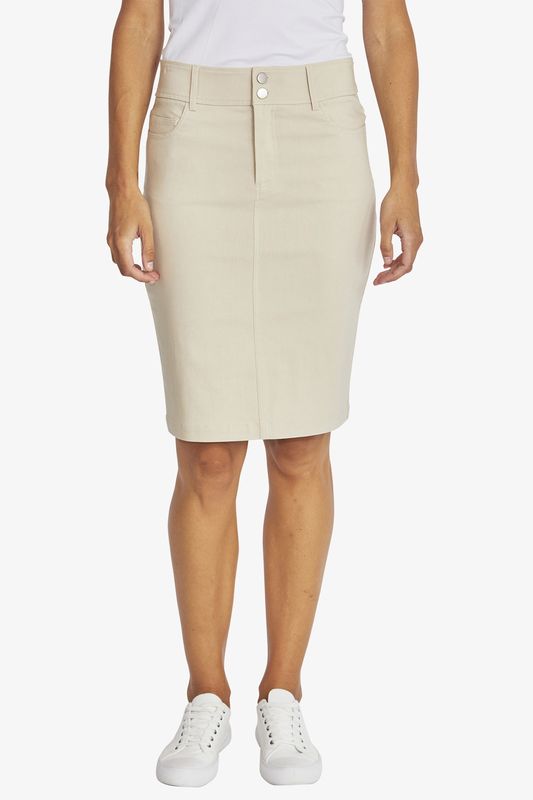 Ping Pong Bengaline Skirt Chino