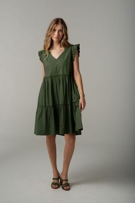 Cloth Paper Scissors Mini Sundress Fairway Green