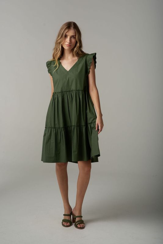 Cloth Paper Scissors Mini Sundress Fairway Green