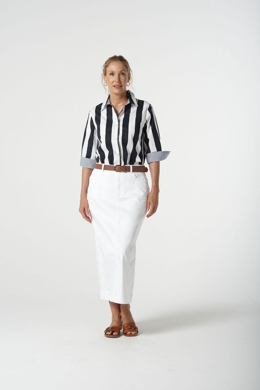 Goondiwindi Denim Maxi Skirt