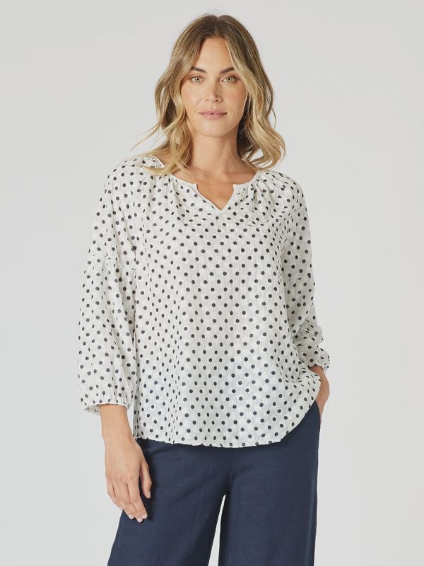 Gordon Smith Get Dotty Top Navy