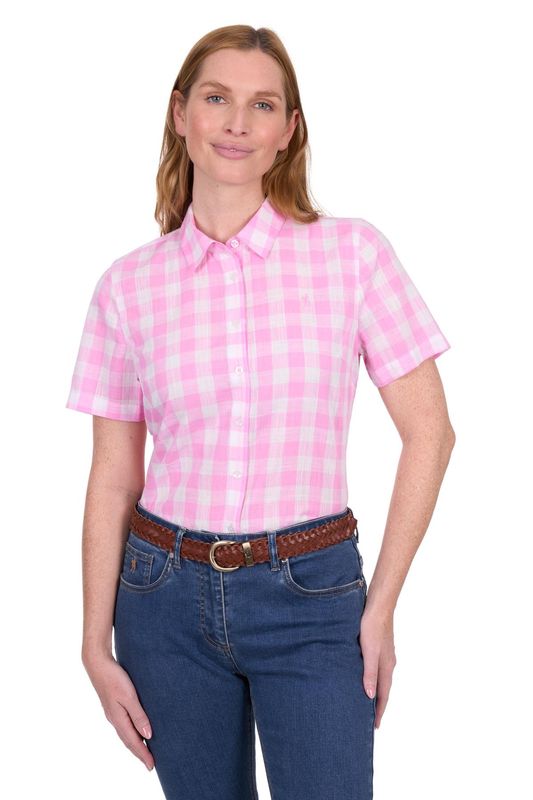 Thomas Cook Eliza SS Shirt Pink/White
