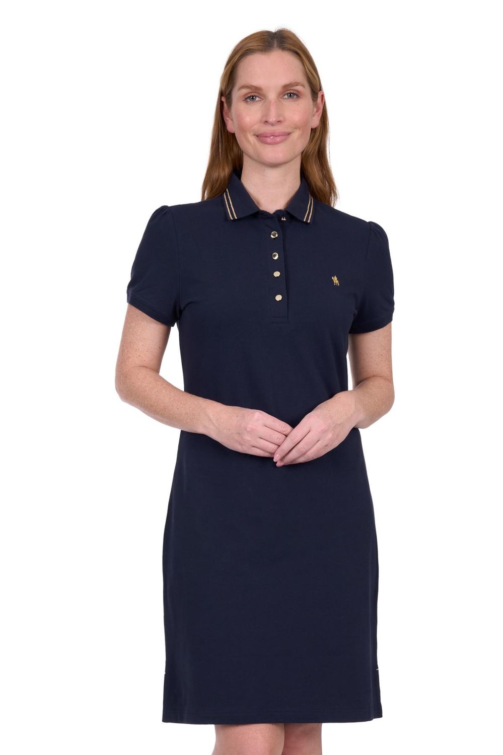 Thomas Cook Traci SS Polo Dress Navy