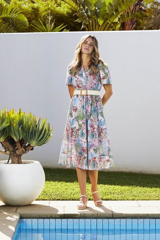 Ping Pong Savannah Dress Print