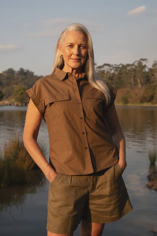 Goondiwindi Cargo Pocket Shirt Otter