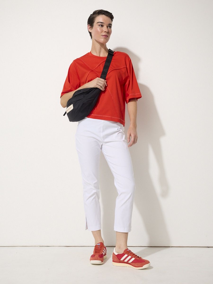 Marco Polo 3/4 Bengaline Pant White