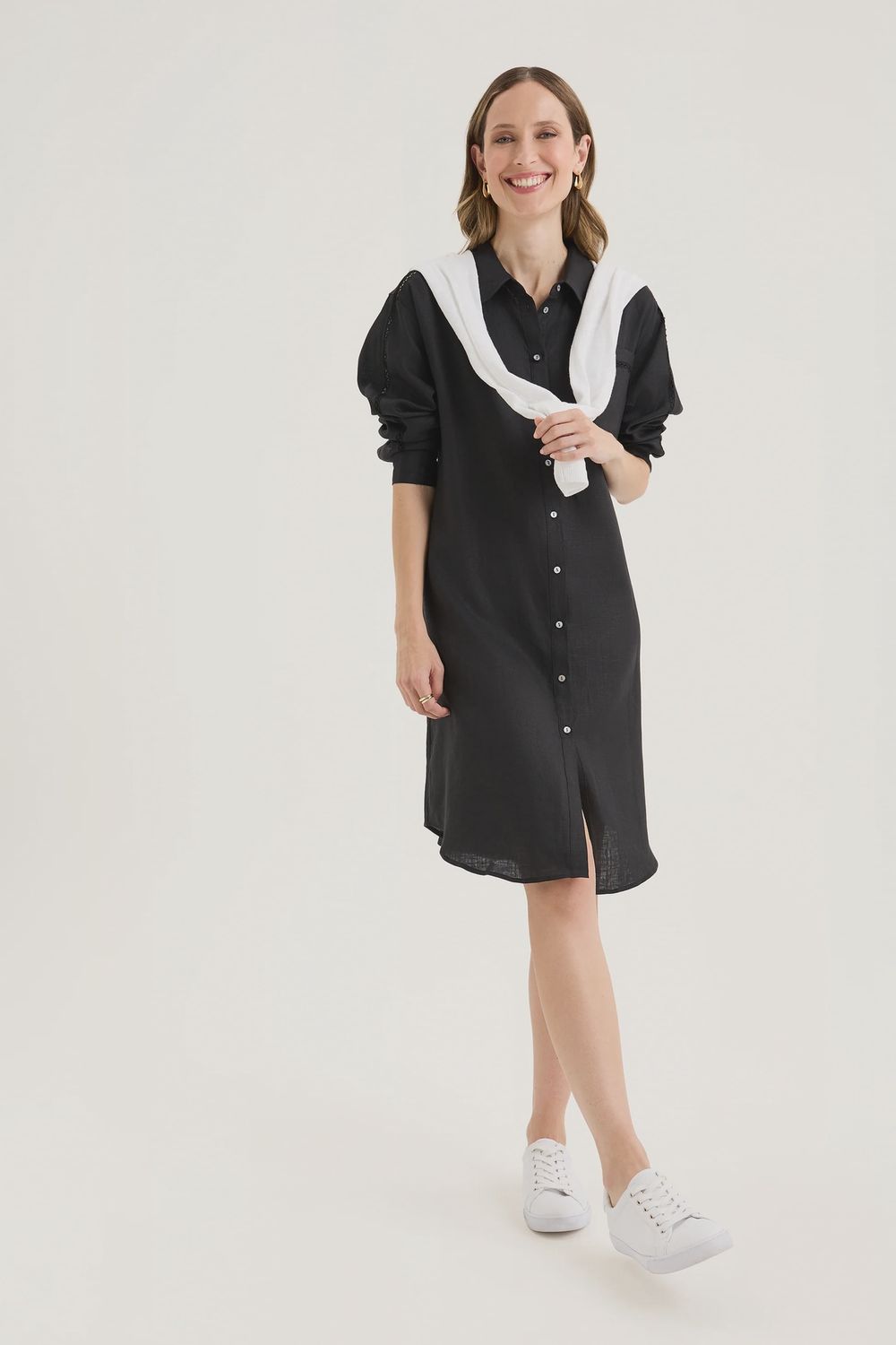 Yarra Trail Tirari Dress Black