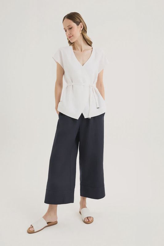Yarra Trail Tirari Palazzo Pant Navy