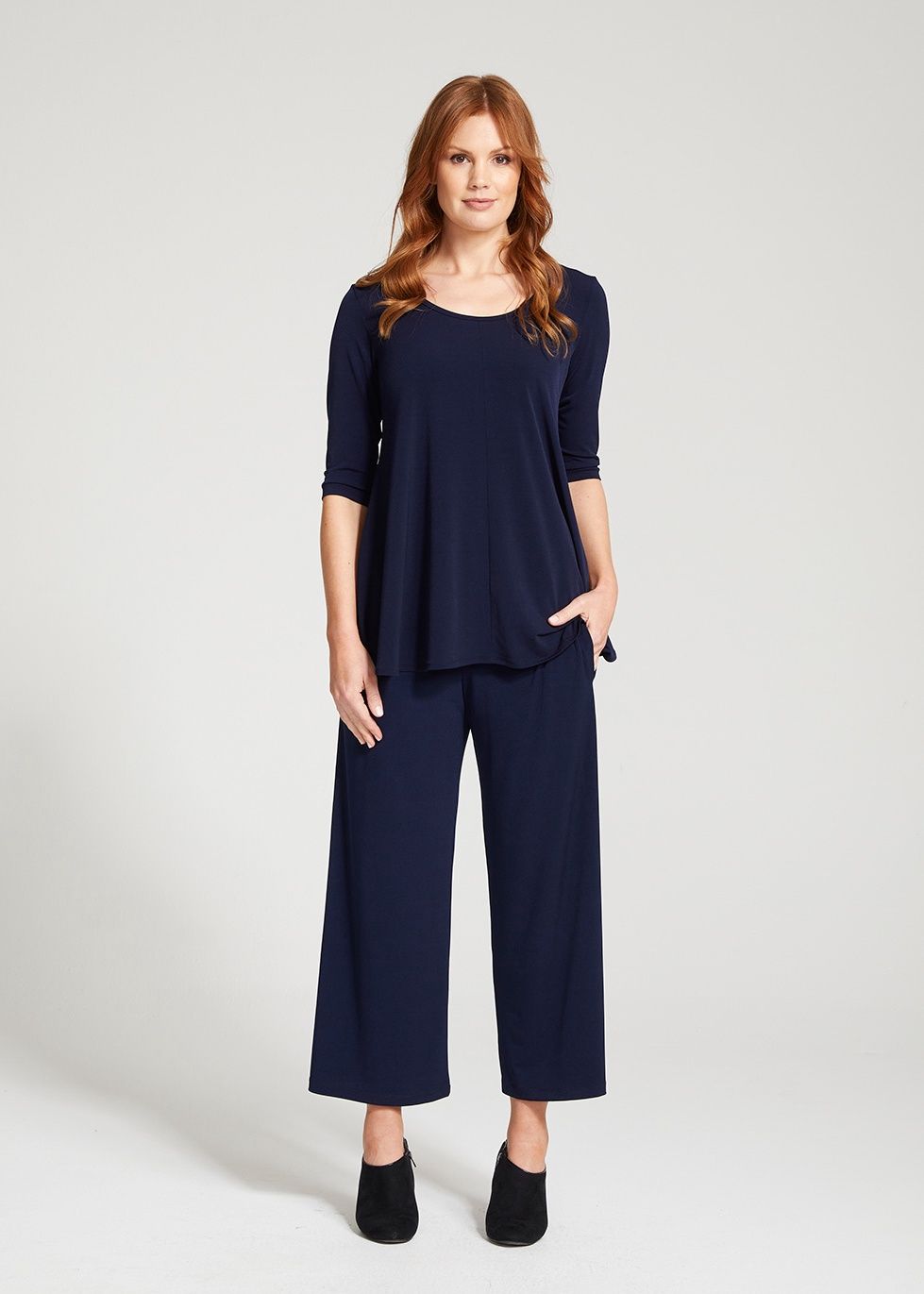 Philosophy 7/8 Culotte Pant Lundie Ink